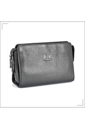 کیف پورتفوی و کلاچ مشکی زنانه چرم خالص Derimo Leather - کد 344036768