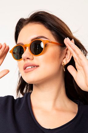 عینک آفتابی نارنجی زنانه پلاریزه ilios eyewear - کد 341856066
