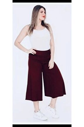 شلوارک و برمودا زرشکی زنانه سایز بزرگ ZTO - کد 344917982