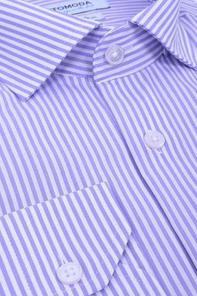 پیراهن بنفش مردانه رگولار Ottomoda - کد 112641549