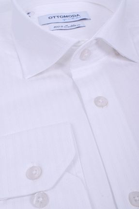 پیراهن سفید مردانه رگولار Ottomoda - کد 112644185