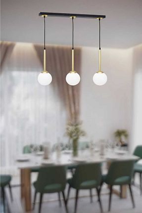 لوستر مشکی فلزی BSA LIGHTING - کد 345207490
