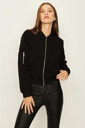 کاپشن مشکی زنانه رگولار Select Moda - کد 345976724