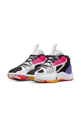 کفش بسکتبال سفید مردانه چرم مصنوعی Nike - کد 346091911