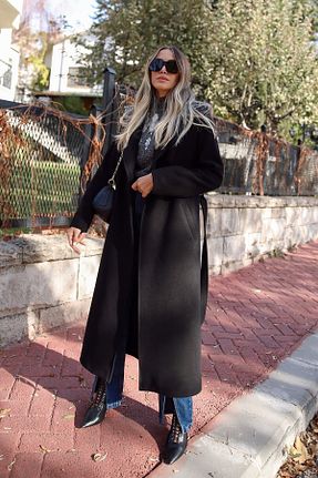 کاپشن مشکی زنانه مخلوط پلی استر My Blog - کد 346229385