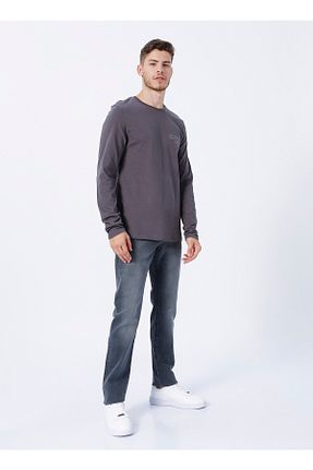 تیشرت طوسی مردانه رگولار Lee Cooper - کد 346583079