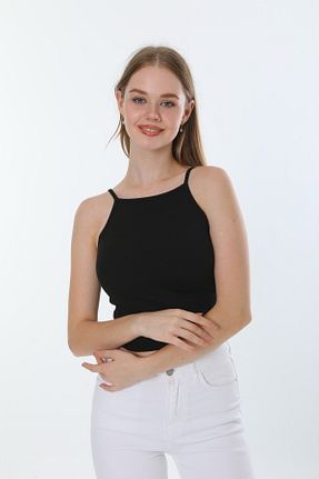 بلوز مشکی زنانه ساده Aysu Moda - کد 345502807