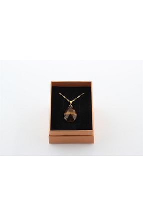 گردنبند جواهر رنگی زنانه سنگ طبیعی Deniz Doğal Taş - کد 329380037