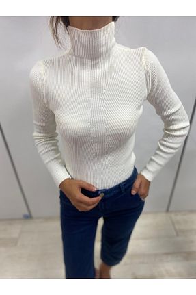 بادی سفید زنانه یقه ماهیگیر SEUL - کد 346385945