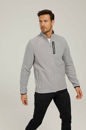 سوئیشرت طوسی مردانه ساده Lumberjack - کد 152937605