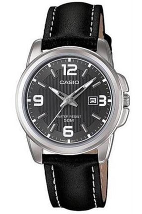 ساعت مچی مشکی زنانه 41-45 میلی متر Casio - کد 981535