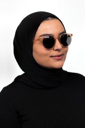 عینک آفتابی بژ زنانه 52 UV400 کد 302596589