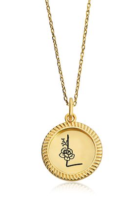 گردنبند نقره طلائی زنانه 925 عیار Tasarlatak - کد 75006821