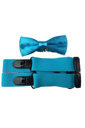 آویز شلوار فیروزه ای بچه گانه لیکرا KemerSepeti - کد 34556861