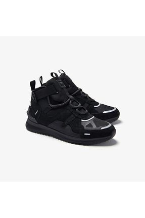 بوت / نیم بوت مشکی زنانه جیر Lacoste - کد 66855999