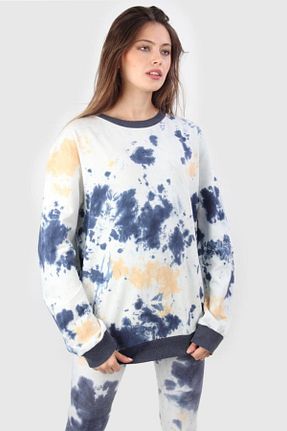 سوئیشرت آبی زنانه Batik ALEXANDERGARDI - کد 52648250