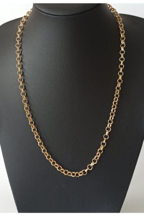 گردنبند جواهر طلائی زنانه روکش طلا کد 48486579