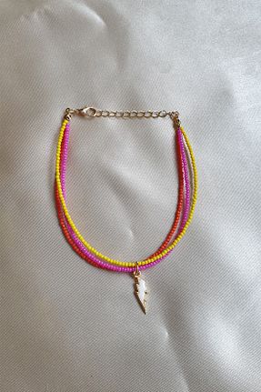 خلخال جواهر رنگی زنانه منجق MODMODAACCESSORİES - کد 347444549