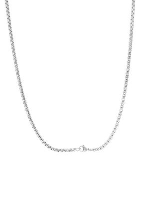 گردنبند استیل ( فولاد ) سفید مردانه استیل (فولاد) Genel Markalar - کد 36259724