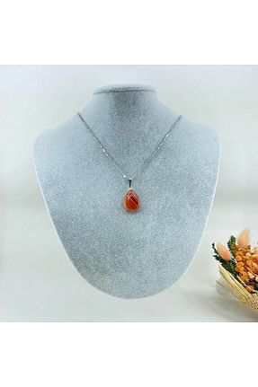 گردنبند جواهر رنگی زنانه سنگ Saff Doğal Taş - کد 347803160
