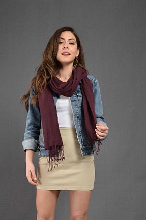 شال بنفش زنانه Dosimira - کد 347814434