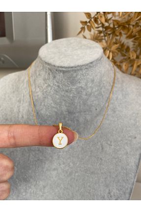 گردنبند جواهر طلائی زنانه روکش طلا ACCESSORIES WORLD - کد 346978751