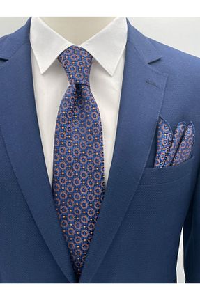 کراوات آبی مردانه میکروفیبر Brianze - کد 346980715