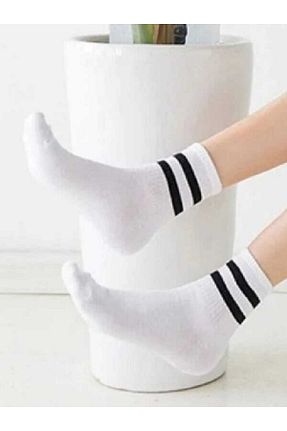 جوراب اسپرت سفید زنانه پنبه ای AROM - کد 347277022