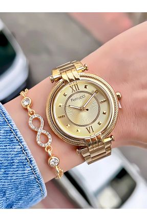 ساعت مچی طلائی زنانه 31-35 میلی متر Ferrucci - کد 348126991