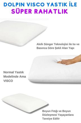 بالش سفید Pamuklu Viscomina - کد 333281250