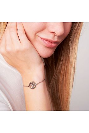 دستبند استیل (فولاد) متالیک زنانه استیل (فولاد) Energetix - کد 96949220