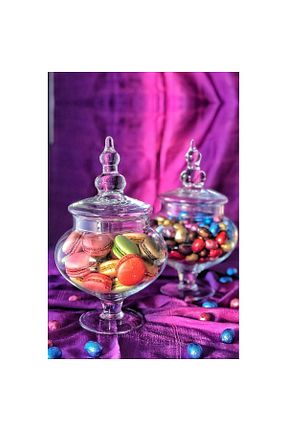 قند دان بنفش شیشه Genel Markalar - کد 92876705