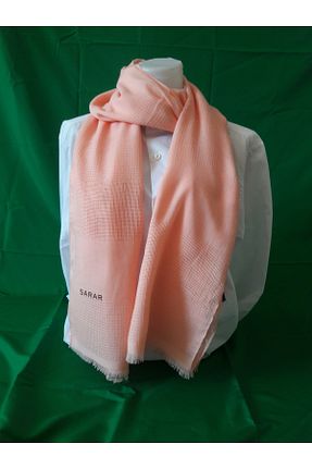 شال نارنجی زنانه پنبه ای Sarar - کد 345267724