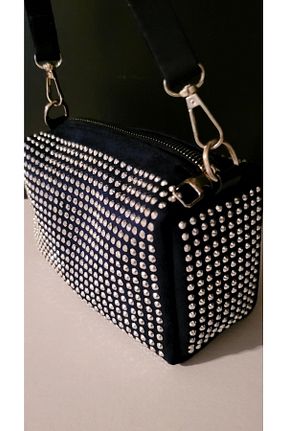 کیف دوشی سرمه ای زنانه چرم مصنوعی BOHEMIAN BOUTIQUE - کد 348812622
