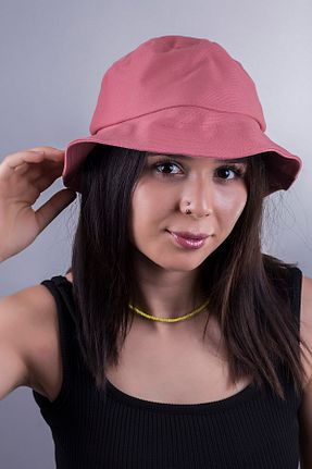 کلاه صورتی زنانه پنبه ای QUATEX - کد 347104665