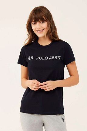 تیشرت سرمه ای زنانه رگولار U.S. Polo Assn. - کد 99968187