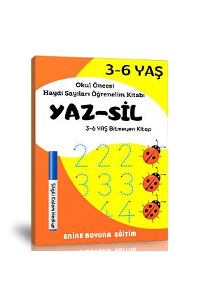 کتب فعالیتی و آموزشی 3 - 6 سال Enine Boyuna Eğitim - کد 349204340