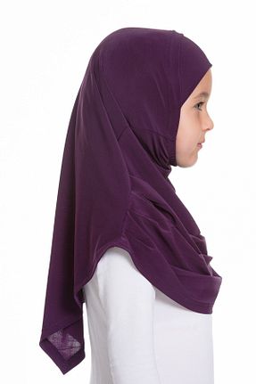 روسری بنفش ساده HÜRREM BONE - کد 348384898