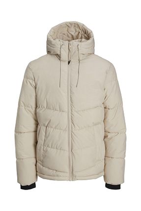 کاپشن بژ مردانه پلی استر Jack & Jones - کد 348477885