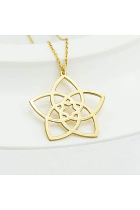 گردنبند نقره طلائی زنانه GÜMÜŞ - کد 349047042
