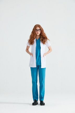لباس کار سفید Moodamedikal - کد 102726149