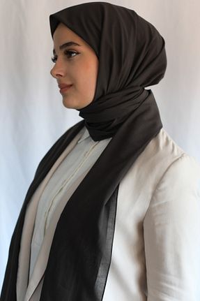 دستمال گردن قهوه ای زنانه پنبه ای Argite - کد 349102936