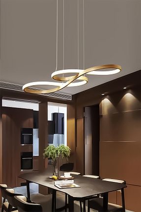 لوستر طلائی آلومینیوم Dekorluna - کد 349278667