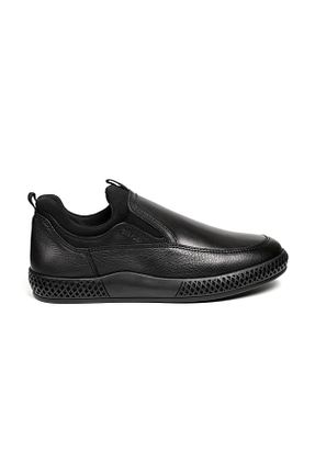 کفش پیاده روی مشکی مردانه چرم اصل Greyder - کد 349346004