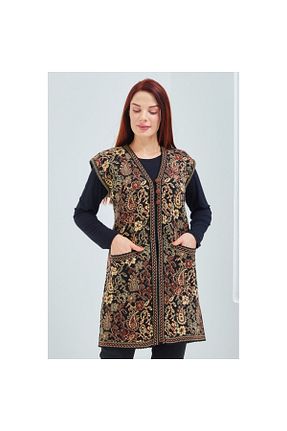 جلیقه مشکی زنانه رگولار Fresh&Moda - کد 330535803