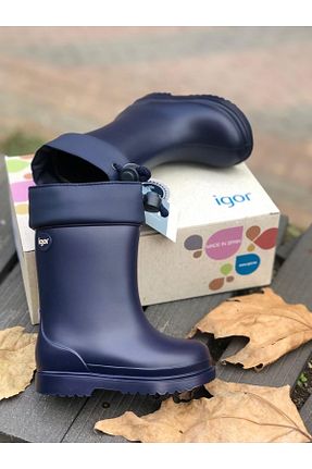 بوت / نیم بوت سرمه ای بچه گانه پارچه ای IGOR - کد 349109003