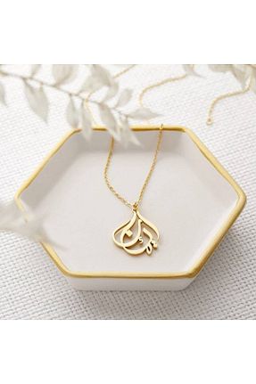 گردنبند نقره طلائی زنانه 925 عیار GÜMÜŞ - کد 349171866