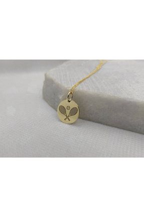 گردنبند نقره طلائی زنانه 24 عیار GÜMÜŞ - کد 349173473