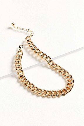 گردنبند جواهر طلائی زنانه روکش طلا Genel Markalar - کد 783730307