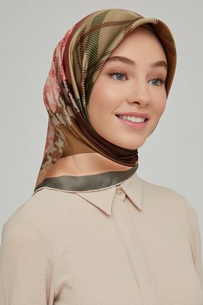 روسری زرشکی İpek Tivil Armine - کد 350204306